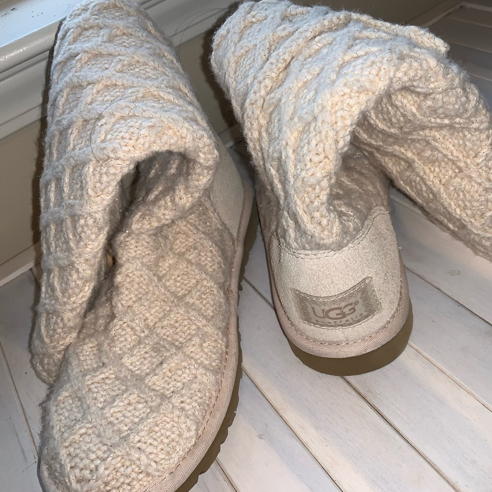 UGG Lattice Knit boots